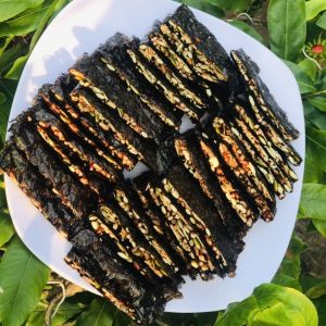 (250gr) BÁNH RONG BIỂN KẸP HẠT DINH DƯỠNG CAO CẤP - THƠM NGON BỔ DƯỠNG- PHÙ HỢP VỚI MỌI LỨA TUỔI gralona ngucocutthuy healthyfood3B