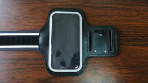 Sports Running Mobile Phone Arm Bag Armband Waterproof PU Cell Phone Arm Case #