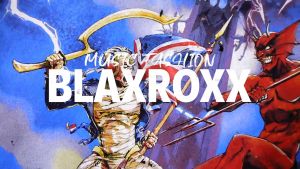 BLAXROXX® Iron Maiden® [IRM014] เสื้อยืด Cotton 100% สกรีนลายคมชัด ไม่หลุดลอก แขนสั้น