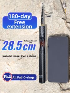 fishingfans | Ultra-Short Portable Telescopic High-Carbon Fishing Rod Set