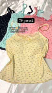 Floral Lace Sweet Girl Knitted Cotton Lace Sleeveless Top Summer Slim Ladies Camisole Top