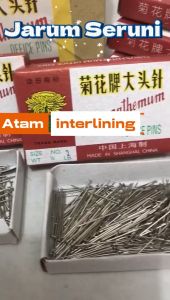 Jarum Seruni No 2 Panjang 25cm   | jarum paku | jarum paku panjang | jarum paku seruni | jarum pentul paku | jarum pentul seruni | jarum tusuk | paku jarum seruni | jarum bunga | jarum mading | jarum tile Office Pins Chrysanthemum accessoris