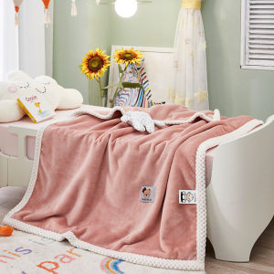 MOLORE | Dual-Sided Warm Milk Velvet Shawl Blanket