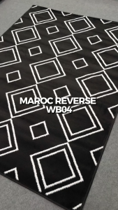 MAROC Karpet Lantai 210x300 WB04 All Black