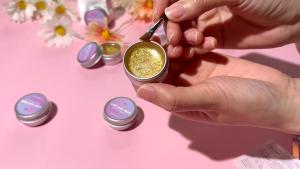 Libeauty กาวยกขนตาบาล์ม10กรัมเหนียวแข็งแรงกาวรสผลไม้ขนตาและคิ้วเจลเคลือบคิ้ว