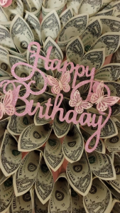 1Set Pink Butterfly Cake Toppers 3D Butterfly Cupcake Topper for Girls Womens Happy Birthday Cake Topper Butterfly Birthday