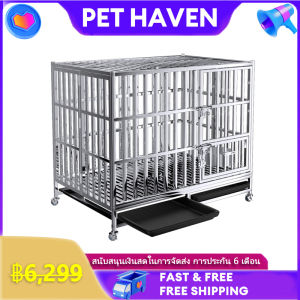 กรงสแตนเลส202 กรงสุนัขใหญ่ๆ กรงหมา กรงสุนัข กรงสแตนเลสพับ สามารถพับได้โดยไม่ต้องติดตั้ง กรงสัตว์ สามารถใช้ได้กับสัตว์ทุกขนาด กรงสุนัขขนาดใหญ่ กรงสุนัขสแตนเลส - Lazada