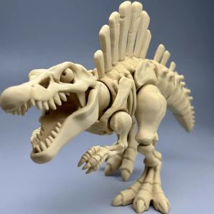 Đồ Chơi Khủng Long Kỷ Jura Hoạt Động 3D in Xương Rồng Ăn Thịt Có Thể Di Chuyển Trang Trí Đồ Chơi Trẻ Em Quà Tặng