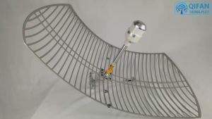 5G Antenna Grid Antenna 1700-2700MHz 2G 3G 4G 5G LTE Outdoor Grid Antenna 2X24dBi External Antenna With N Female Connector parabolic antenna 60dbi 5g 2X30dBi LMR240 Shielded Coax Cables（Optional with 2 x 20m cables）
