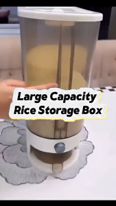 <𝙇𝒂𝙯𝑺𝙜𝑴𝙖𝒍𝙡> 10KG/5KG Rice Storage Box Kitchenware Kotak Simpanan Nasi 10KG/5KG Peralatan Dapur