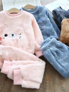 ชุดนอนผ้าฟลานเนลเด็ก ชุดนอนผ้าขนแกะ ชุดนอนเด็กชายและเด็กหญิง ชุดนอนเด็กแรกเกิด ชุดนอนเด็ก ชุดนอนฤดูใบไม้ร่วง ชุดนอนฤดูหนาว ชุดนอนเด็ก ชุดนอนเด็ก