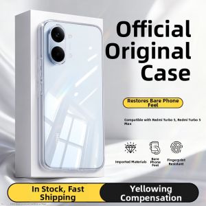 imobile | Redmi Turbo 5 Max Transparent Ultra-thin Full Coverage Silicone Shockproof Case