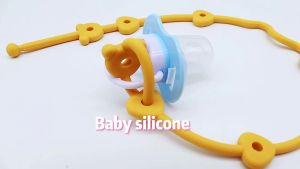 1/9PCS Silicone Pacifier Anti Drop Chain Baby Toy Teether Anti Drop Rope Baby Pacifier Chain Anti Loss Chain