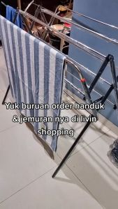 Jemuran Baju Stainless Steel / Jemuran Baju Jumbo Panjang / Jemuran Baju Lipat Delta