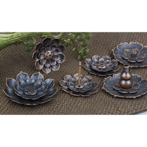 AENEA Kì Lân Tài Lọc Lư Hương Đốt Trầm Hương Qúa Lớn Tặng Đế Chống Cháy Kim loại tăng sử thẩm mỹ Home