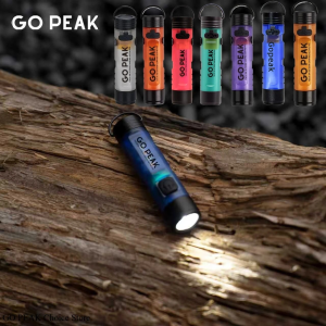 GOPEAK 7 Colors 5050 Small Light Outdoor Key Clip Cap Led Long Endurance Disaster Relief Emergency Pocket Mini Flashlight