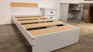 QC Home Meja Tulis Meja Belajar Study Desk Office Table Storage Nara