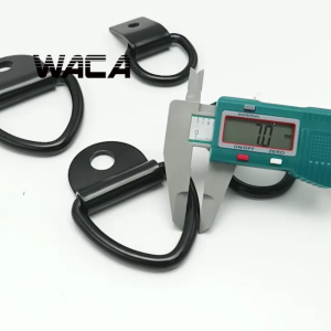 WACA ตะขอแขวน สามเหลี่ยม ยึดเกี่ยวกับรถยนต์ ตะขอเชือกสามเหลี่ยม สมอยึดของ รถพ่วงรถบรรทุกอุปกรณ์เสริมเรือ รถบ้าน D-Ring ตะขอ แหวนผูกลงจุดยึดรถพ่วงรถบรรทุก (1ชิ้น) 4204 FSA