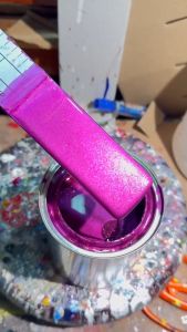 สีพ่นรถยนต์ 2K สีม่วง สีม่วงแคนดี้มุก (มีมุก) สีสเปรย์ กาพ่น เลือกได้มีหลายขนาด By PKC