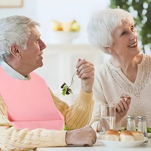 Silicone adult bibs bibs feeding rice bibs silicone bibs soft material easy to wash