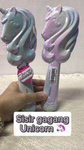 My Style TM 1205 Unicorn & Mermaid Hairbrush - Sisir Gagang Hologram Anti kusut