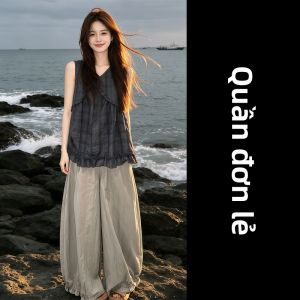 Y6Y | Bộ Đồ Hè Thời Trang Áo Không T Tay & Quần Ống Rộng