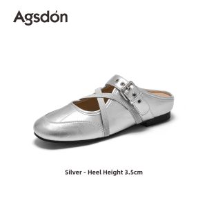 Agsdon | Buckle Strap Summer Casual Slippers Womens Thick Sole Breathable