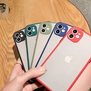 Back Matte Cover Shockproof Case for iPhone 14 13 12 11 Pro Max Plus Mini Back Cover Phone Casing