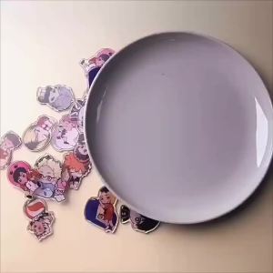 2/4cm Anime Bungou Stray Dogs Patch Keychain Hair Tie Refrigerator Sticker Dazai Osamu Nakajima Atsushi Nakahara Chuuya Edogawa Ranpo Phone Case DIY Acrylic Sheets Gift