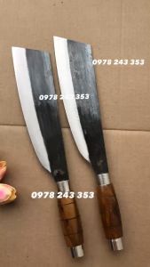 Dao chặt gà vịt - chặt xương nhỏ - chặt dừa chuẩn nhíp xe bao sắc bén