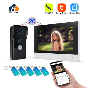 villa visual intercom display 1080P full touch screen