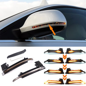 LED Turn Signal Side Indicator Dynamic Blinker Mirror Light for Audi A3 8P Q3 A6 C6 4F S6 A4 A5 B8 S4 S5 S6 A8 D3 8K S8
