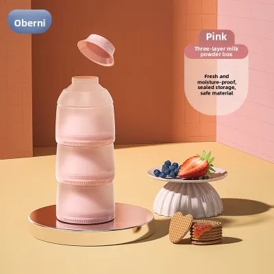 oberni | Portable Baby Formula Container with Sealed Compartments