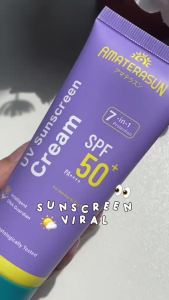 Amaterasun Sunscreen Cream SPF 50 PA ++++ Sunblock Wajah Suncreen Sunblok Kulit Normal - Kering