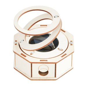 DIY Solar Double Ring Model Science Toys Technology Physics Material Kit Experimental Tool Kit Learning Educational Toy