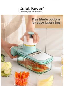 Multi-functional Vegetable and Fruit Slicer