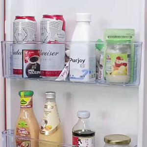 🇸🇬 Canglex Fridge Organizer Storage Box Translucent Refrigerator Side Door Sundries Sorting Storage Box