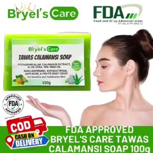 🧼🧼BRYELS CARE 100g TAWAS CALAMANSI SOAP with ALOE VERA WITH HIMALAYAN PINK SALT  SOAP⚡ FOR KIDS AND ADULT ANTI BODY ODOR ANTI PIMPLES SKIN WHITER/ ALL NATURAL TAWAS CALAMANSI ALOEVERA SOAP ⚡FOR FACE AND BODY ORGANIC  SOAP 🧼 ANTI-ACNE SOAP