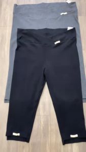 [HANNA SIZE 40-80KG] Quần lửng bầu legging cạp chéo thun cotton cao cấp thoáng mát không xù co dãn tốt không bai không nhão đường may kỹ có size 80kg