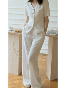 SHANGSHA | Salt-based Sophisticated Aesthetic High-class Confidence Leisure Suit Pants