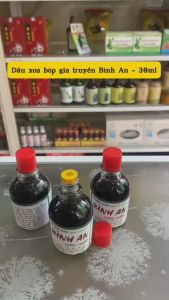 Dầu Xoa Bóp Xương Khớp Gia Truyền BÌNH AN chai 30ml