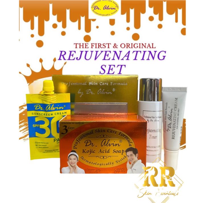 Dr. Alvin Original Rejuvenating Set With FREEBIES Ang Hari ng Rejuv ...