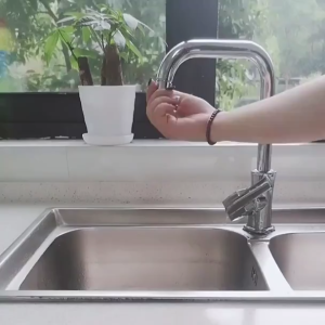 360 Degree Faucet Anti-Splash Head Kitchen Water Saver Universal Rotating Bubbler Filter Extension Booster Nozzle