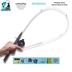 Joran Wader Super Lentur 1 Set 120cm