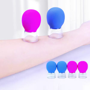E.B.【Ready in Stock】 1pc Glass Face Cupping Cup Face Lift Beauty Cupping Cup