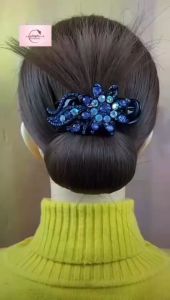 Jepit Rambut Korea Sanggul Wanita Motif Phoenix Original