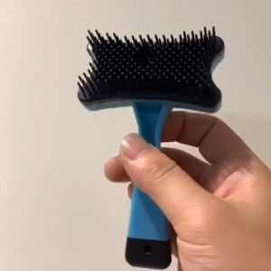 sikat kucing kucing pembersih bulu rontok merapikan bulu memijat kecantikan bulu bisa kucing anjing