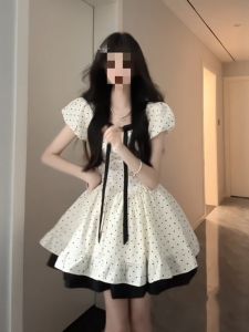 CHANGTONG | Đầm Công Chúa Bồng Phồng Dots Ngọt Ngào Mùa Hè