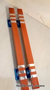 Terbaru Handle Pintu Rumah Minimalis Motif List Cincin 60 cm warna Natural Gagang Tarikan pintu rumah modern stenliss anti karat