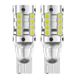 2 Chiếc LED Ngược Bóng Đèn W16W T15 921 Xi Nhan CANBUS Không Lỗi Cho Citroen C5 Aircross C4 Grand Picasso 2 Xương Rồng 3 Trắng 6000K